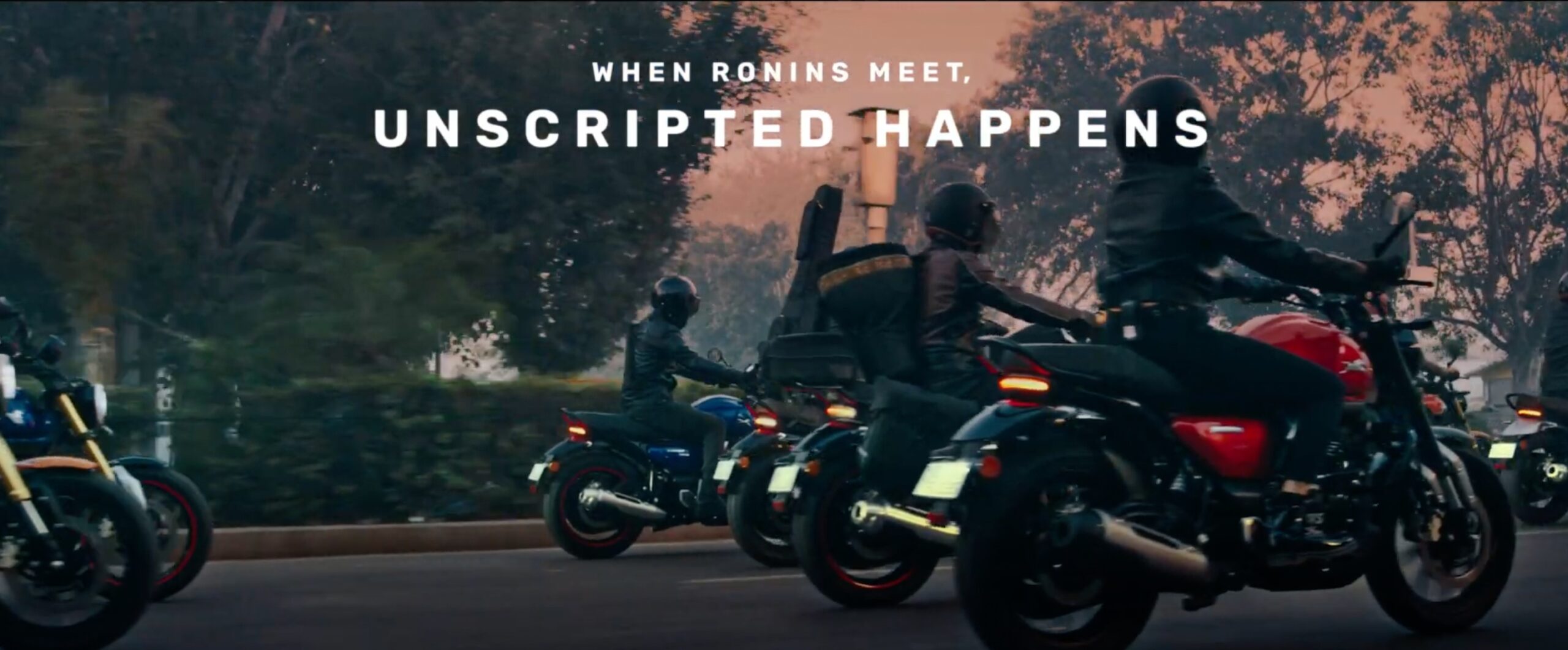 TVS RONIN Malang Musafir : When RONINs meet, #Unscripted Happens